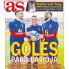 PORTADA | AS: "Goles para la Roja"
