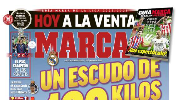 Marca abre con la apuesta en defensa: "Un escudo de 12 kilos"