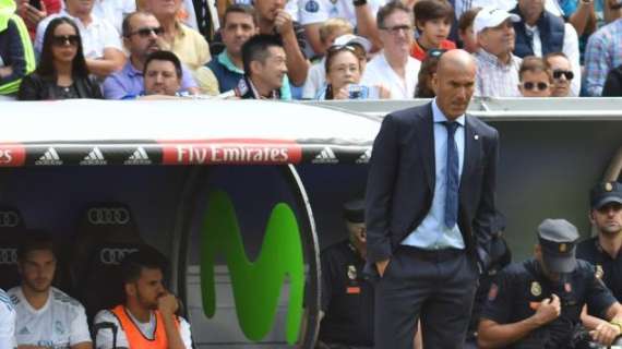 VÍDEO - Zidane olvida el tropiezo del Clásico lanzándose en tirolina