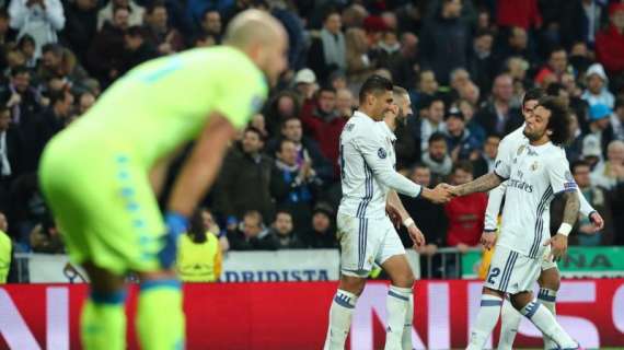 El Madrid se ha clasificado solo en cuatro de las ocho ocasiones en las que ganó 3-1 en la ida