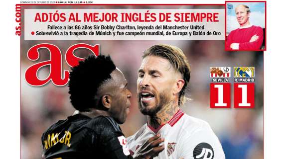 PORTADA | AS: "Ramos frena al Madrid"