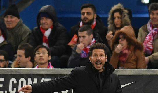 Simeone, optimista: "Nos llamamos Atlético de Madrid, no hay cosas imposibles"