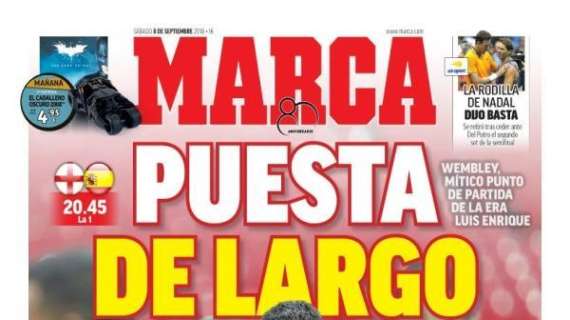 PORTADA - Marca, kilómetro cero de la era Luis Enrique: "Puesta de largo"