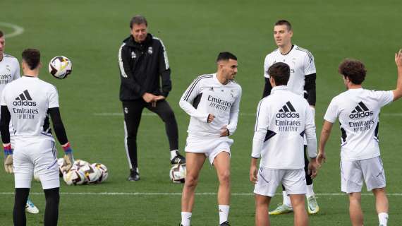 Entrenamiento Real Madrid