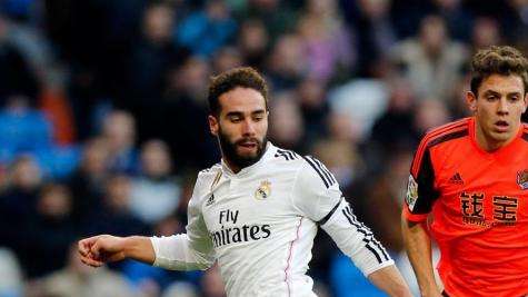 Carvajal, ante su primer partido de Champions esta temporada