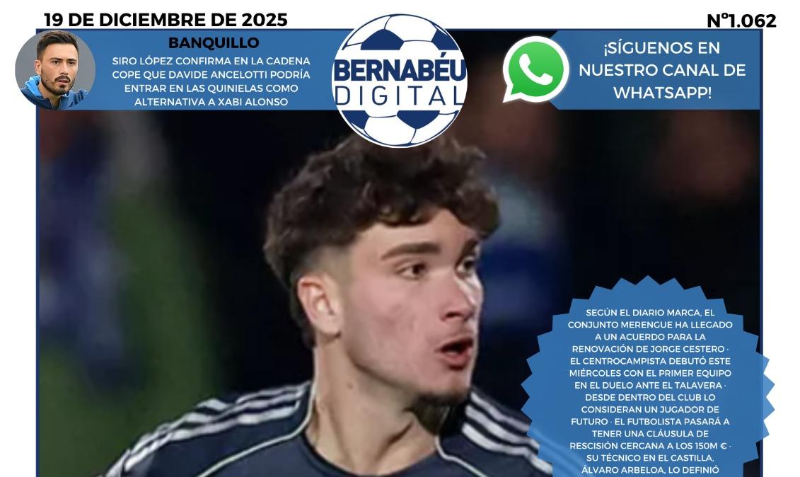 La renovación de Cestero protagoniza la portada BD