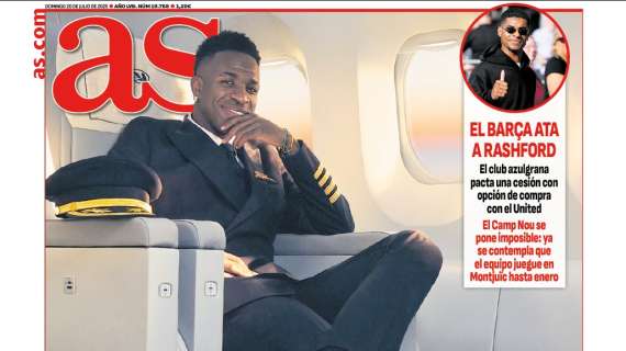 AS abre en su portada con Vinicius: "Renovación en el aire"