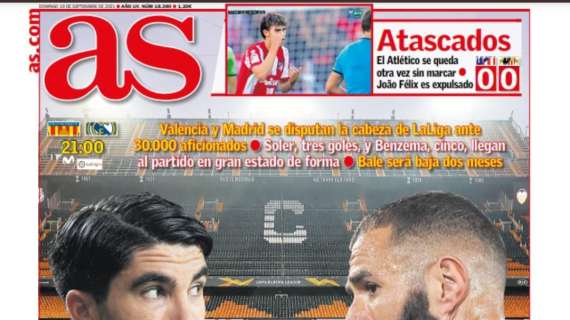 PORTADA | AS: "Mestalla busca líder"