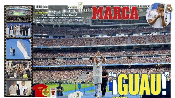 PORTADA | Marca, Mbappé: "¡Guau!"