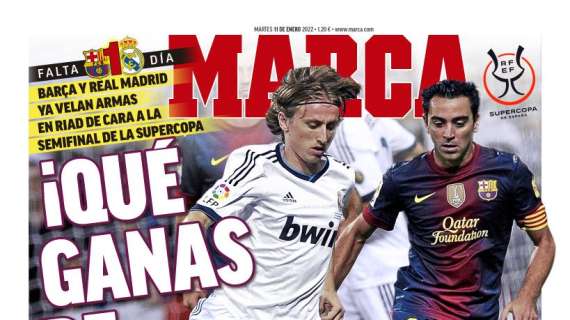 PORTADA | Marca: "¡Qué ganas de clásico!"