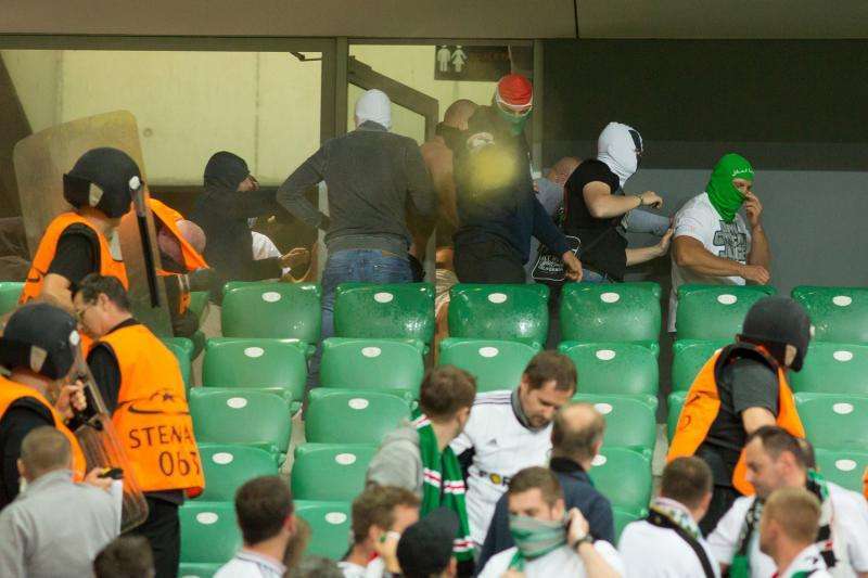 Miguel Ángel Díaz, en COPE: "El Legia asegura que no habrá pantallas fuera del estadio"