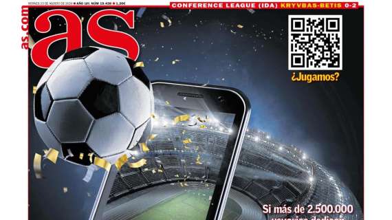 PORTADA | AS: "Vuelve el Fantasy que nos une"