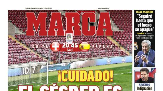 PORTADA | Marca: "¡Cuidado! El césped es una trampa"