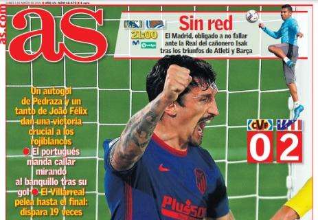 PORTADA - As, con la presión del Real Madrid: "Sin red"