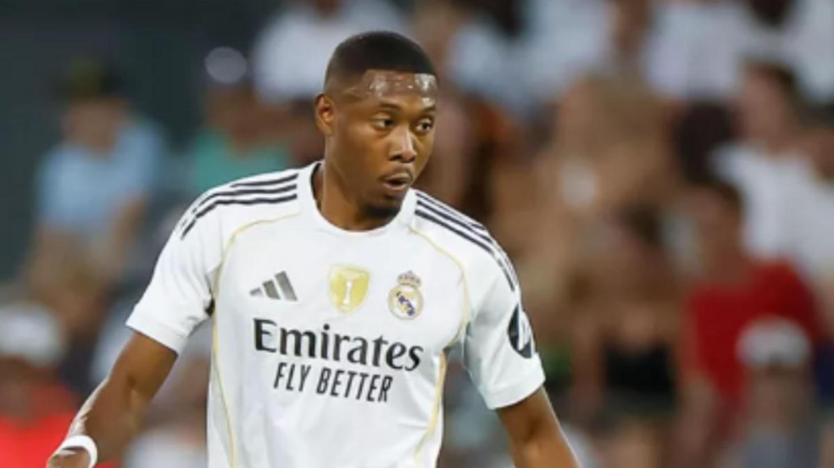 David Alaba reapareció de forma circunstancial por las bajas en defensa