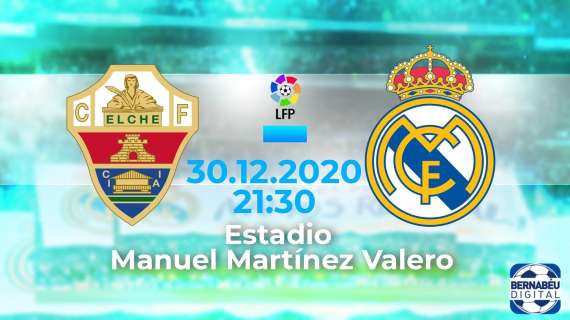 DIRECTO BD - Elche 1-1 Real Madrid, final: tropiezo antes de 2021