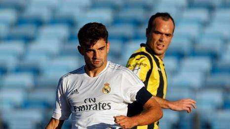Enzo debuta con nota con el primer equipo en el Bernabéu