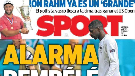 PORTADA | Sport: "Alarma Dembélé"