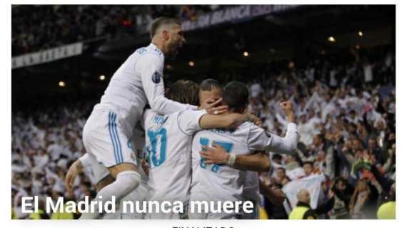 Marca - "El Real Madrid nunca muere"