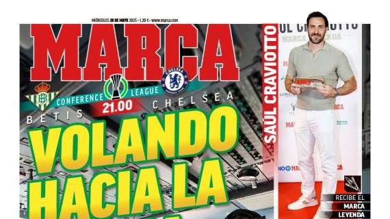 Nico Paz, en la portada de Marca: "El Real Madrid prepara ya el regreso"