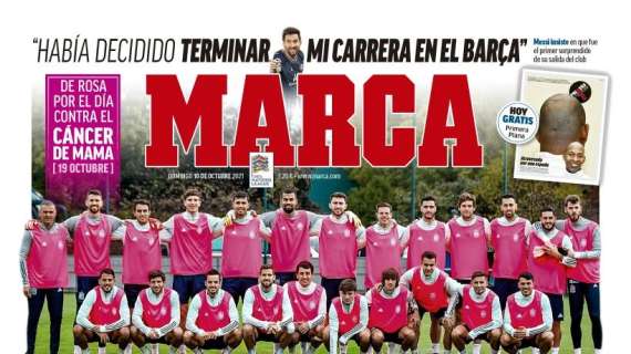 PORTADA | Marca, con España: "Queremos esta copa"