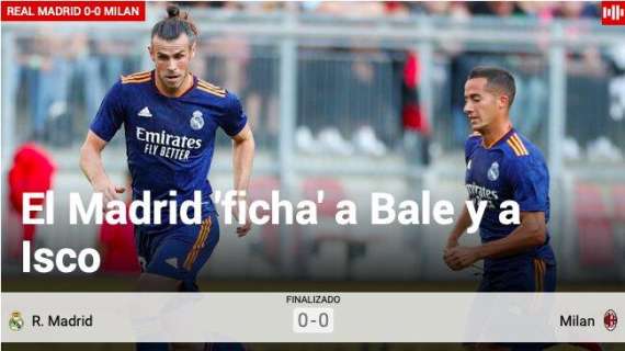 Marca: "El Madrid 'ficha' a Bale y a Isco"