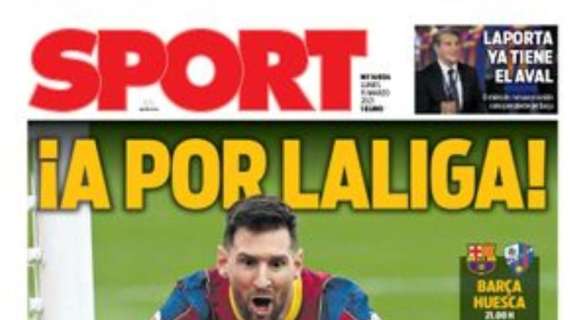 PORTADA - Sport: "¡A por LaLiga!"