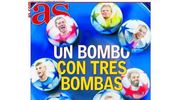 PORTADA - As: "Un bombo con tres bombas"