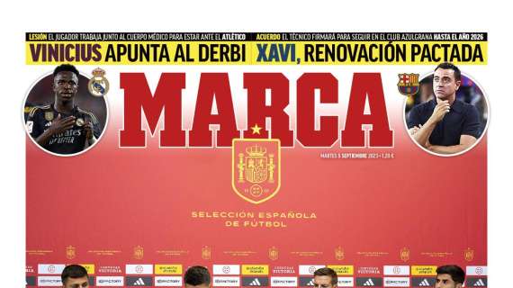 PORTADA | Marca, jugadores de la selección: "Rechazamos el comportamiento inaceptable del señor Rubiales"
