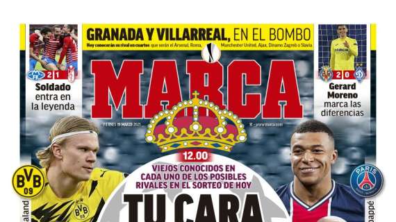 PORTADA - Marca, con el sorteo: "Tu cara me suena"