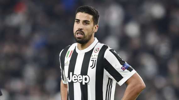 Preocupación en la Juve: Khedira, duda tras retirarse lesionado ante España