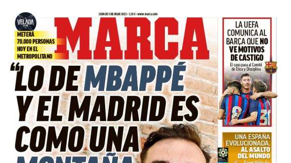 PORTADA | Marca, con Ibai Llanos: "Lo de Mbappé y el Madrid es como una montaña rusa"