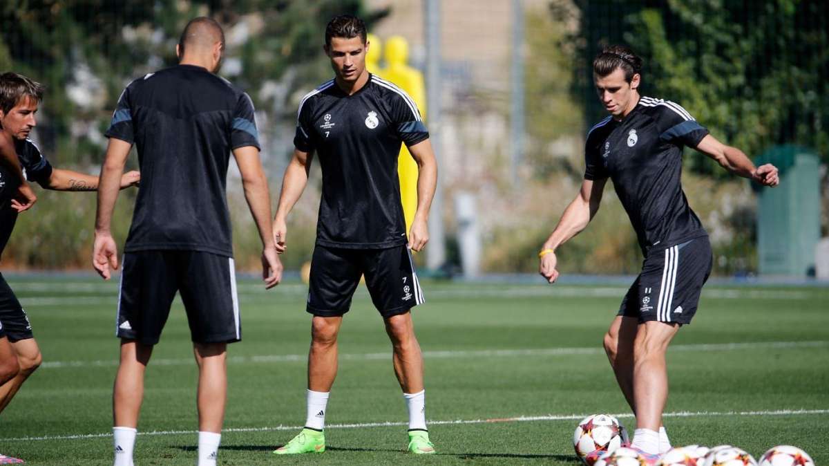 El Madrid termina de preparar su estreno en Champions