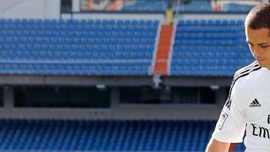 'Chicharito' comenzará en el banquillo frente al Deportivo