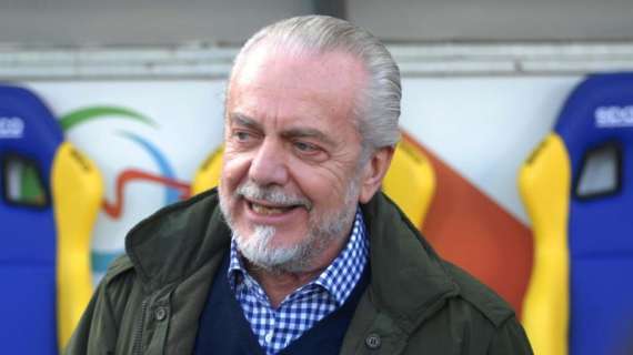 Presidente Napoli: "Podemos jugar a la par con el Madrid"