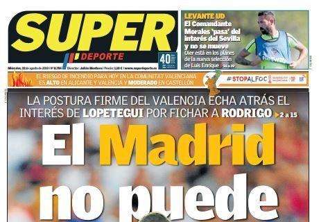 Superdeporte - Rodrigo, la postura firme del Valencia echa atrás el interés de Lopetegui