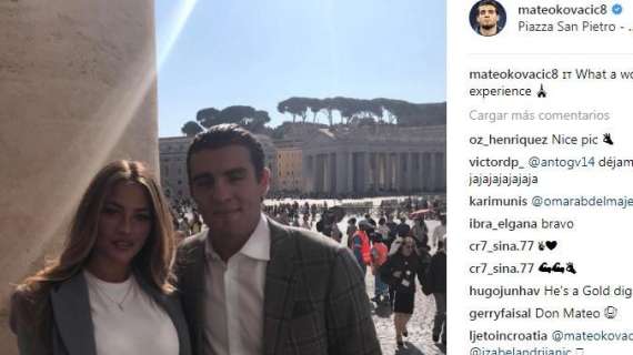 Kovacic de vacaciones con su pareja en Roma: su futuro en el Real Madrid corre peligro