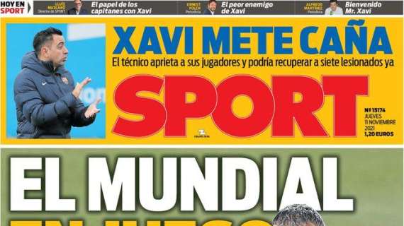 PORTADA | Sport: "El Mundial en juego"