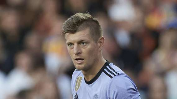 Toni Kroos con el Real Madrid