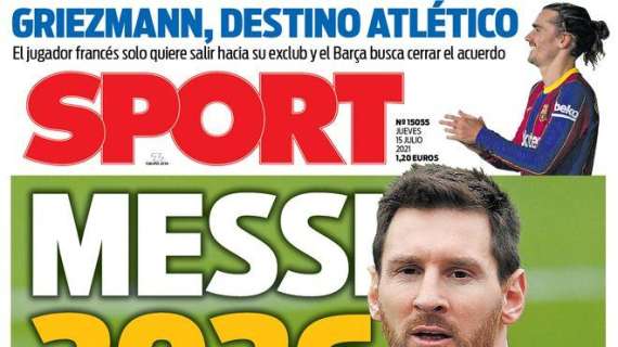 PORTADA | Sport: "Messi 2026"