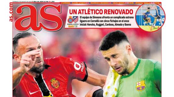 AS abre en su portada con la polémica del CTA: "Lío para empezar"