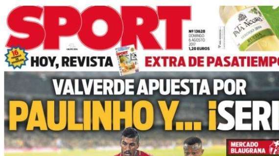 Sport - Valverde apuesta por Paulinho y un nuevo pretendiente