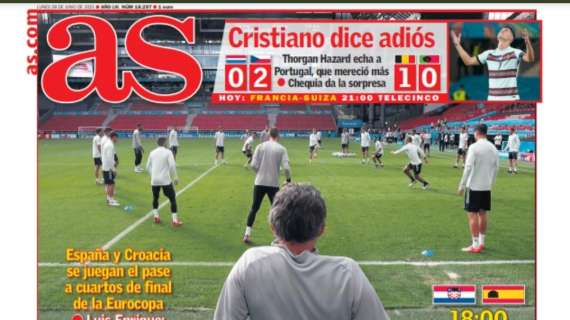 PORTADA | AS: "Hay que ganar sí, sí o sí"