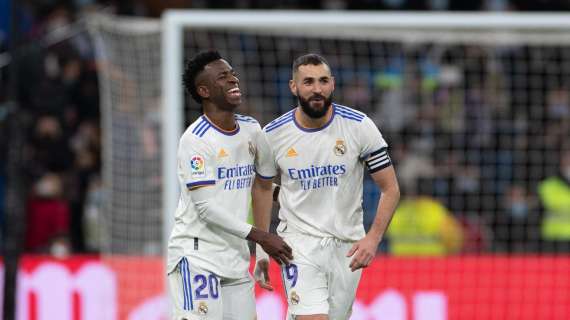 Vinicius y Benzema, Real Madri