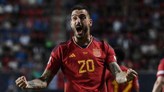 Joselu Mato con Espa&ntilde;a