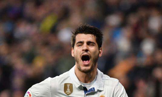 Con el gol, Morata es el tercer jugador con mejor promedio goleador