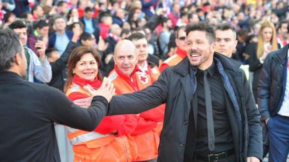 Atlético, Simeone: "El Madrid dominó, pero nos marchamos con un sabor amargo porque estuvimos cerca de la victoria"