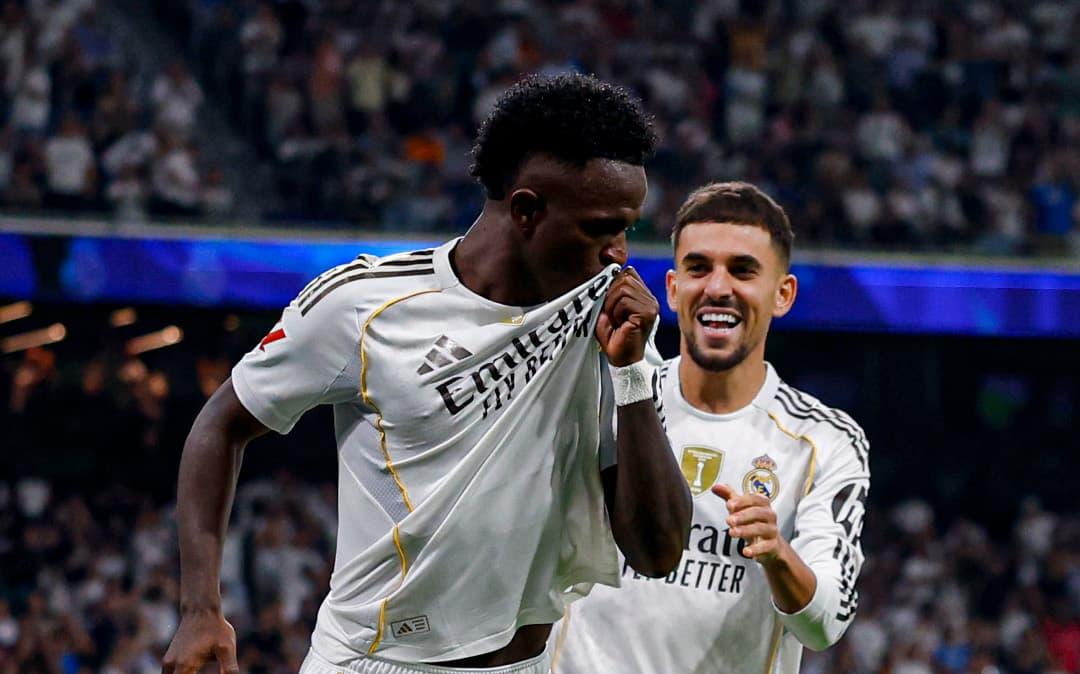 Vinicius logra su mejor inicio de temporada desde que llegó al Real Madrid