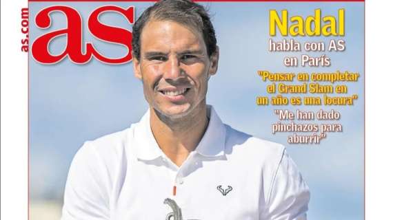 PORTADA | As, Nadal: "Aún me siento competitivo"