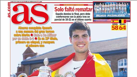 PORTADA | AS: "El Eldense deja sin premio al Castilla de Raúl"